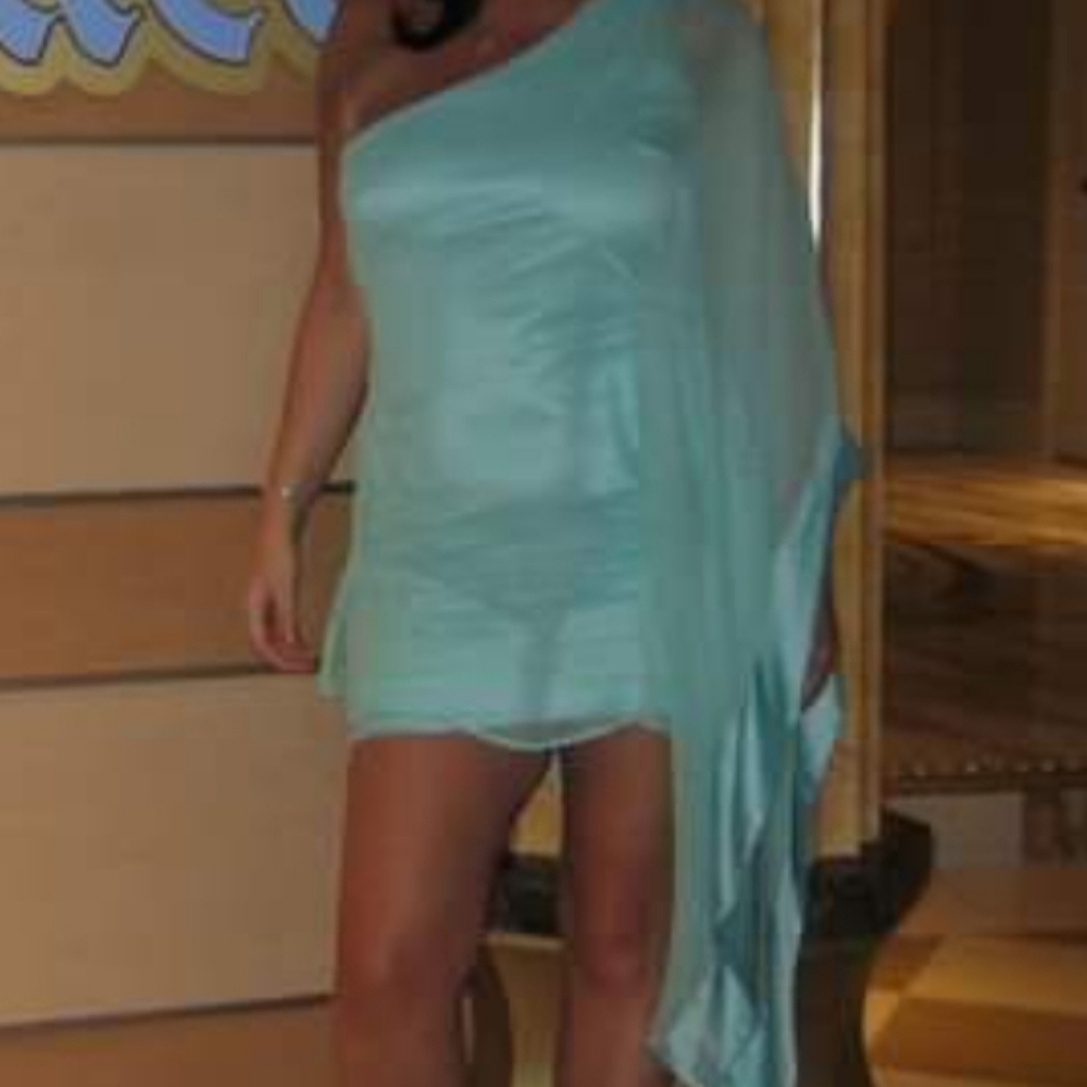 Guess one shoulder mini dress
